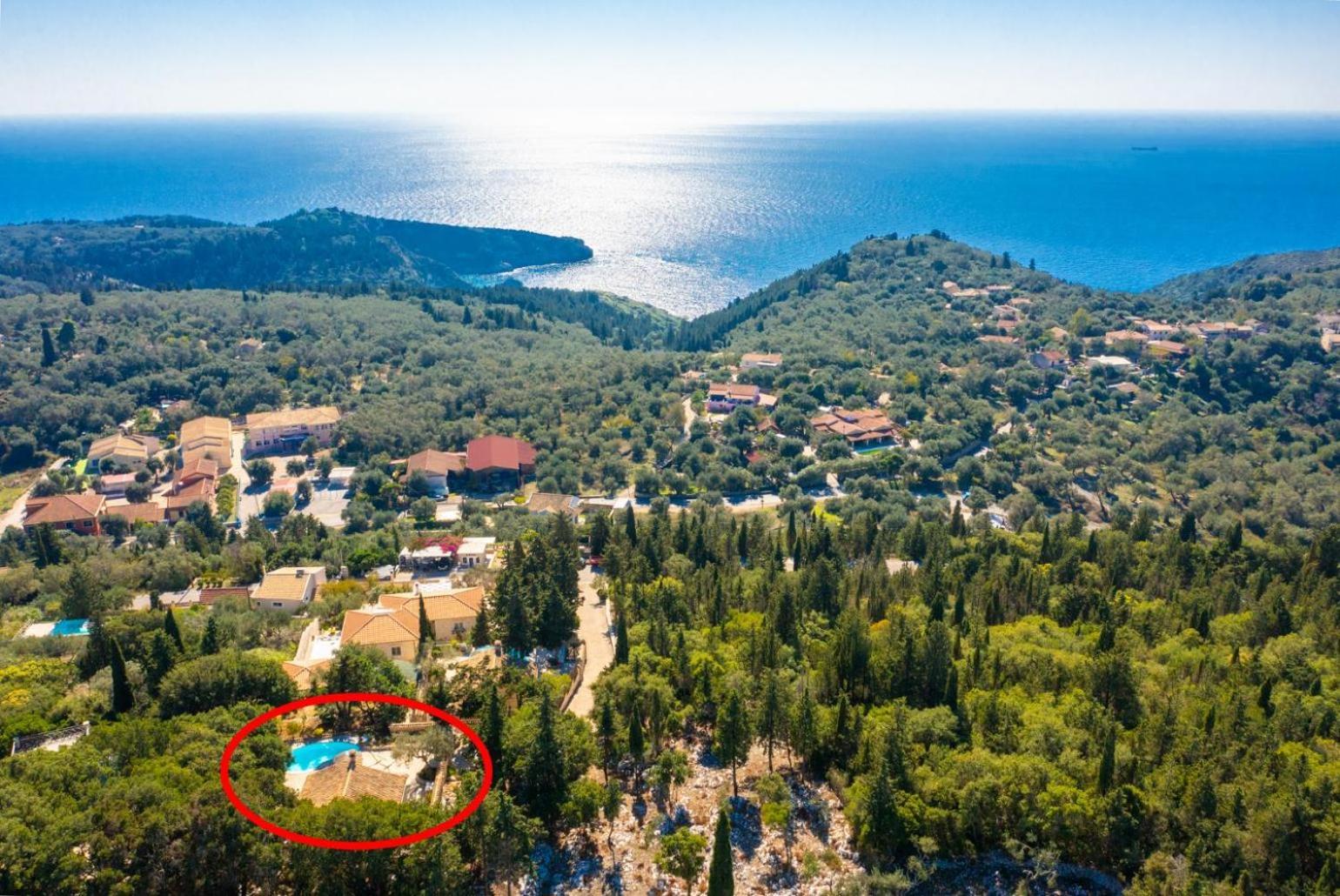 Villa Nionios Vlachopoulátika Eksteriør bilde